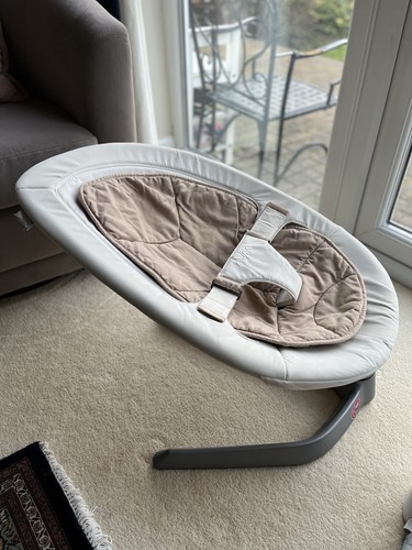 Nuna leaf baby rocker bisque - baby,