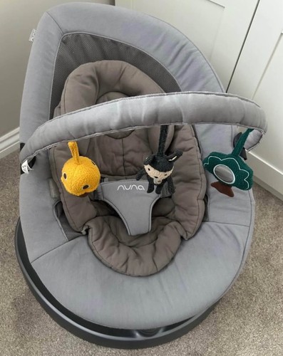 Nuna leaf grey baby - grey, rocker